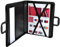 Clairefontaine ZPC-A2Z Press Book Zeichenmappe (PP, Reißverschluß, Griff, innen Gummizüge, Schutzkappen zum Abstellen, für DIN A2, 42 x 59,4 cm) schwarz