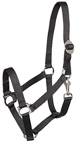 Pfiff 005543 Halfter, Weidehalfter Stallhalfter, Kunststoff Schwarz XFull