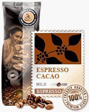 Coffee-Nation Espresso Cacao 1000g Bohnen | Spitzenqualität | Kaffeeliebhaber