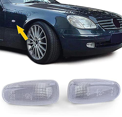 Weiße Seitenblinker für Mercedes Sprinter Vito W210 SLK R170