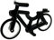 1 x Lego Fahrrad schwarz Bike 4719 A63