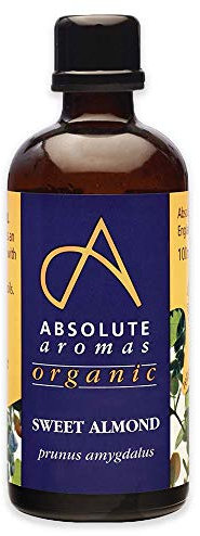 Absolute Aromas Mandelöl süß BIO 100ml - 100% rein, natürlich, kaltgepresst, biologisch, vegan - in Glasflasche