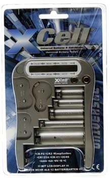 Batterie-Universaltester XCELL
