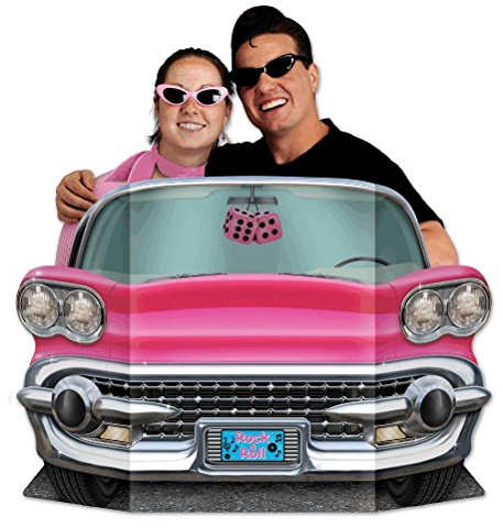Beistle Pink Convertible Photo Prop Party Accessory, 37 x 25, Multi Color, (1 count) (1/Pkg)