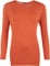 WearAll Ladies Long Sleeve T-Shirt Top Womens Plus Sizes Rust 12/14