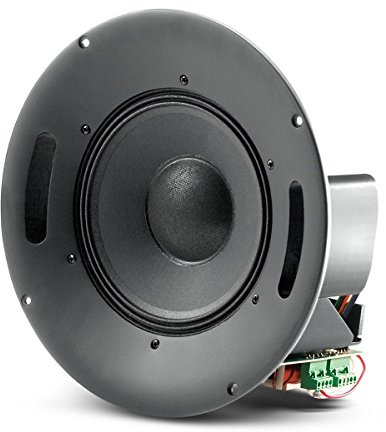 JBL Professional Control 328CT Koaxial-Deckenlautsprecher mit HF-Kompressionstreiber, 20,3 cm, mit Transformator-Armaturen, Weiß