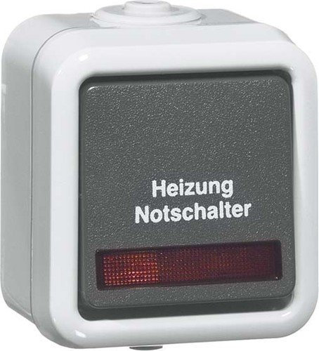 HEIZUNG-NOTSCHALTER,AUS/WEC PEHA 626 WAB HN