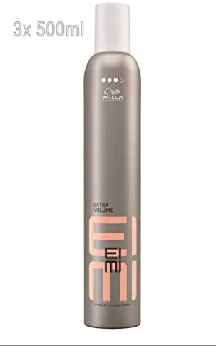 Wella Extra Volume Styling Mousse 3 x 500 ml extra strong Wet Professionals