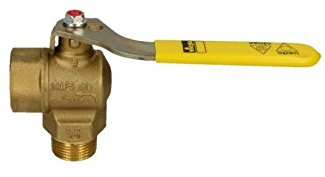 Gaszähler-Kugelhahn mit Gasströmungs- wächter, 3/4, 4,0 m³