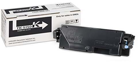 Kyocera 1T02NS0NL0 TK-5150K TONER-KIT INCL CONTAINER F/12000 Pages, Schwarz