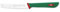 Sanelli Premana Professional Coltello Agrumi, Acciaio Inossidabile, Verde/Rosso