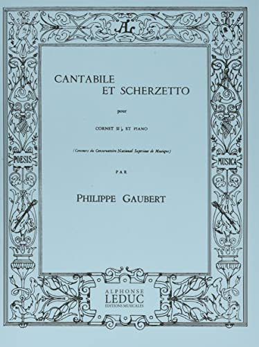 CANTABILE ET SCHERZETTO CORNET SIB ET PIANO