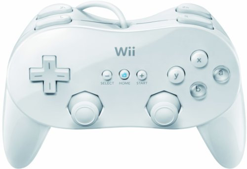 Nintendo Classic Controller PRO Gamepad Wii Bianco