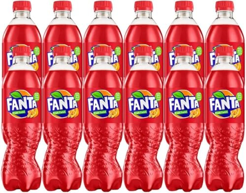 Fanta Fruit Twist Soft Drink Bottle 500 Ml (Pack of 24)