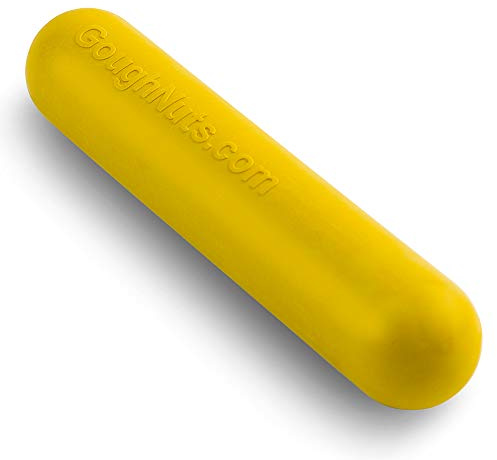 Goughnuts Durable Dog Chew Toy and Training Stick for Aggressive Power Chewers Like Pitbulls, German Shepherds, Nearly Indestructible for Small Breeds - Small