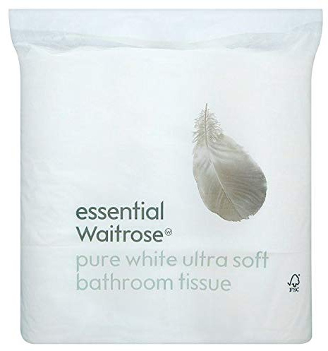 Essential Waitrose Ultra Soft Toilet Tissue White 9 per Pack