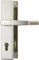 ABUS Tür-Schutzbeschlag KLT512 mit beidseitigem Drücker, neusilber, 248993