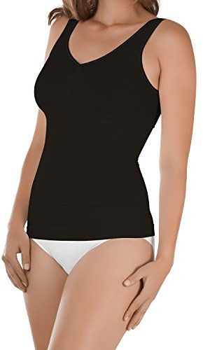 Celodoro Damen Form-Top - Seamless Unterhemd mit Shaping-Effekt
