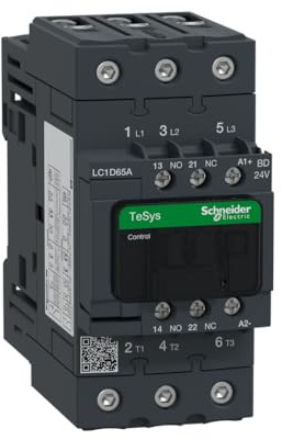 CONT EVER 3P AC3 440V 65A 24VCC