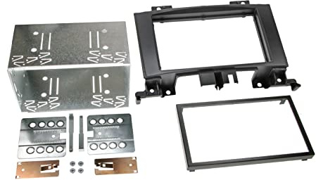 Radioblende Mercedes Sprinter (W906) ab Bj. 06 2-DIN-Set / schwarz