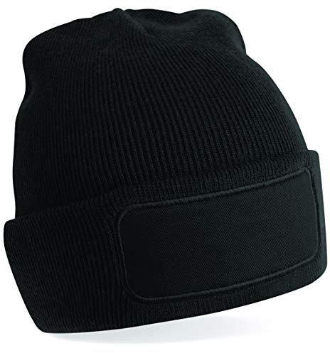 Beechfield B445.blk Printer's Beanie, Schwarz, Einheitsgröße