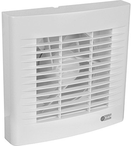 Airvent White Kitchen Extractor Fan with Pullcord 6 150mm - Wall or Window