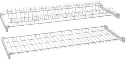 Metaplast Escurreplatos Metalplast acero plastificado 76 x 37 cm (altura) 27 cm
