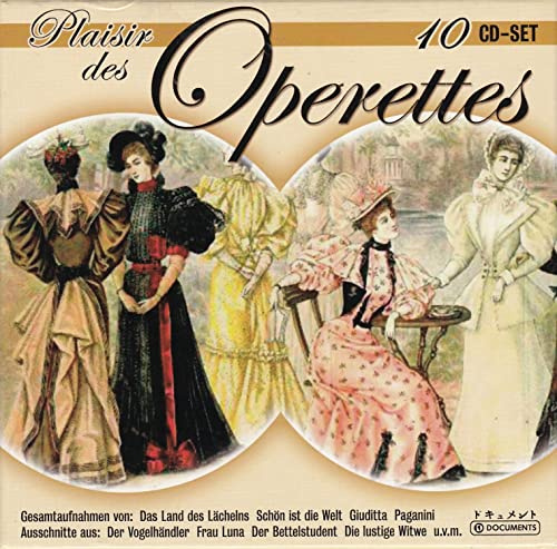 Plaisir des Operettes: Das Land des Lächelns / Schön ist die Welt / Giuditta / Paganini