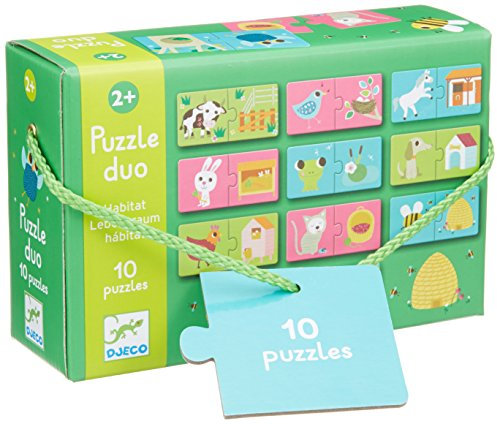 Djeco Puzzle Duo Habitat
