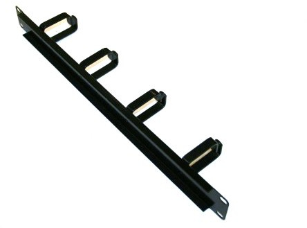 Cable Management Jumper Ring Tidy Bar For 19” Network Rack