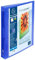 Exacompta - Réf. 51562E - Carton de 12 classeurs personnalisable 1 poche - 4 anneaux ronds 30 mm - Dimensions extérieures : 32 x 26,8 cm - A4 Maxi - Bleu