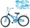 style4Bike Flammen Fahrrad Motiv Aufkleber mehrteiliges Sticker Set für Bikes | S4B0091