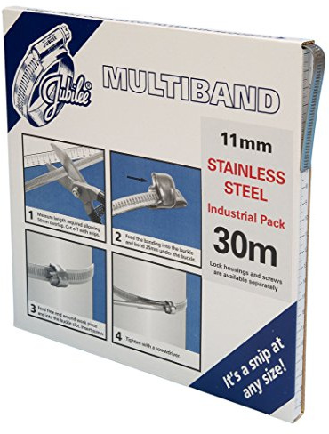 TIMCO Jubilee MB1802 Multiband Banding S/S Dispenser - 30m - 11mm