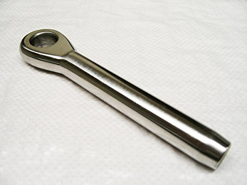 Stainless Steel Swage Eye Terminal 6MM (Wire Rope Cable Rigging)