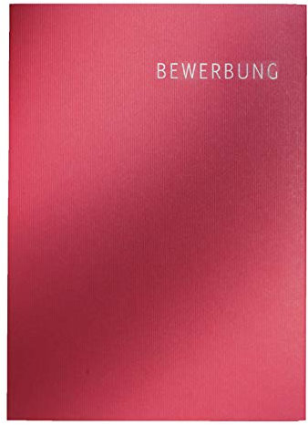 Leitz Bewerbungsmappe (Exklusiv Karton, 3-teilig, Bordeaux)