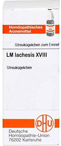 DHU Lachesis LM XVIII Streukügelchen, 5 g Globuli