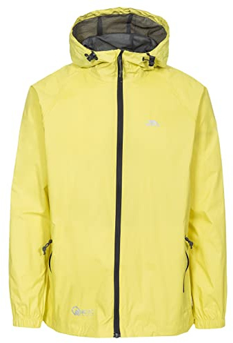Trespass Qikpac Mixte veste imperméable à capuche extérieur - jaune - M