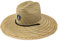 Volcom Herren Quarter Straw Hat Baseballkappe, Natürlich, S/M