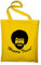 STYLETEX23 Bob Ross Happy Trees Jutebeutel Baumwolltasche, gelb