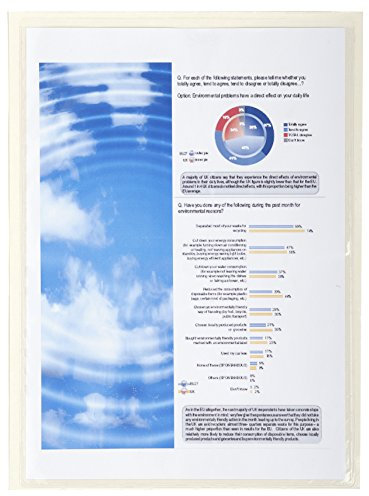 Exacompta 56310E 50er Pack selbstklebende Prospekthüllen DIN A4+ aus glattem PVC, Schutzhüllen, Aktenhüllen, Sichthüllen