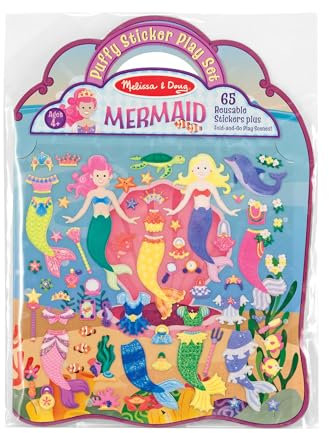 Puffy Sticker Play Set - Mermaid: Activity Books - Coloring/Painting/Stickers