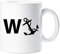 60 Second Makeover Limited W Anchor Mug Gift Funny Novelty Adult Humour Cup Ceramic Present Wanker