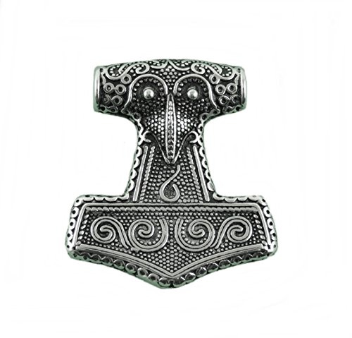 AW-Collection Anhänger Kettenanhänger Edelstahl Thor`s Hammer Hammer des Thor 3,2 x 3,5 cm