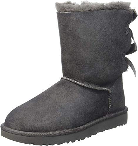 UGG Damen BAILEY BOW II Classic Boot, Grey, 37 EU