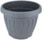 Bama Terra Vaso da Fiori, 40 x 26 x 30 cm, Resina, Grey, 40 cm