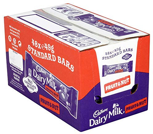 Cadbury Dairy Milk Fruit & Nut 48x49g