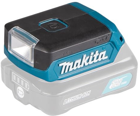 Makita ML103 LED-Akku-Taschenlampe 12V max. (ohne Akku & Ladegerät), 100 Lumen, besonders leicht und kompakt