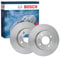 Bosch BD282 Bremsscheiben - Vorderachse - ECE-R90 Zertifizierung - zwei Bremsscheiben pro Set