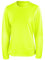 Spiro Ladies/Womens Sports Quick-Dry Long Sleeve Performance T-Shirt (M) (Lime Green)