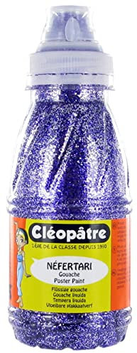Cléopâtre - PP250-18 - Peinture Pailletée - Violet - Flacon 250 ml